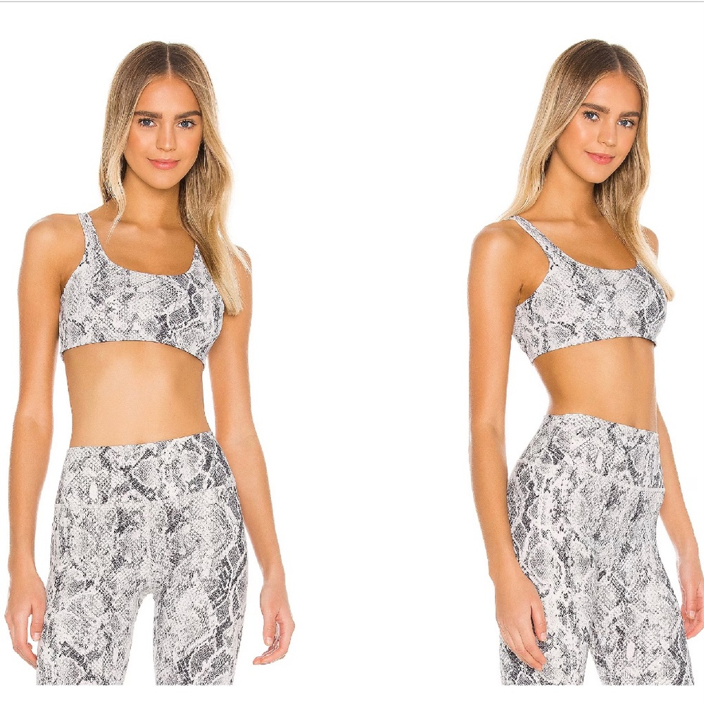 ALO Yoga Snake Print Set - Black and White